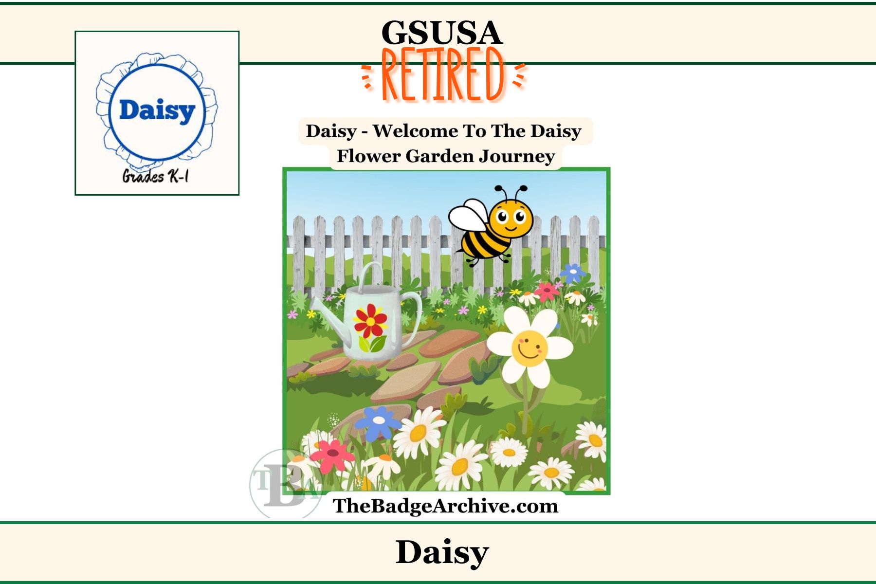 2011 – Welcome to the Daisy Flower Garden