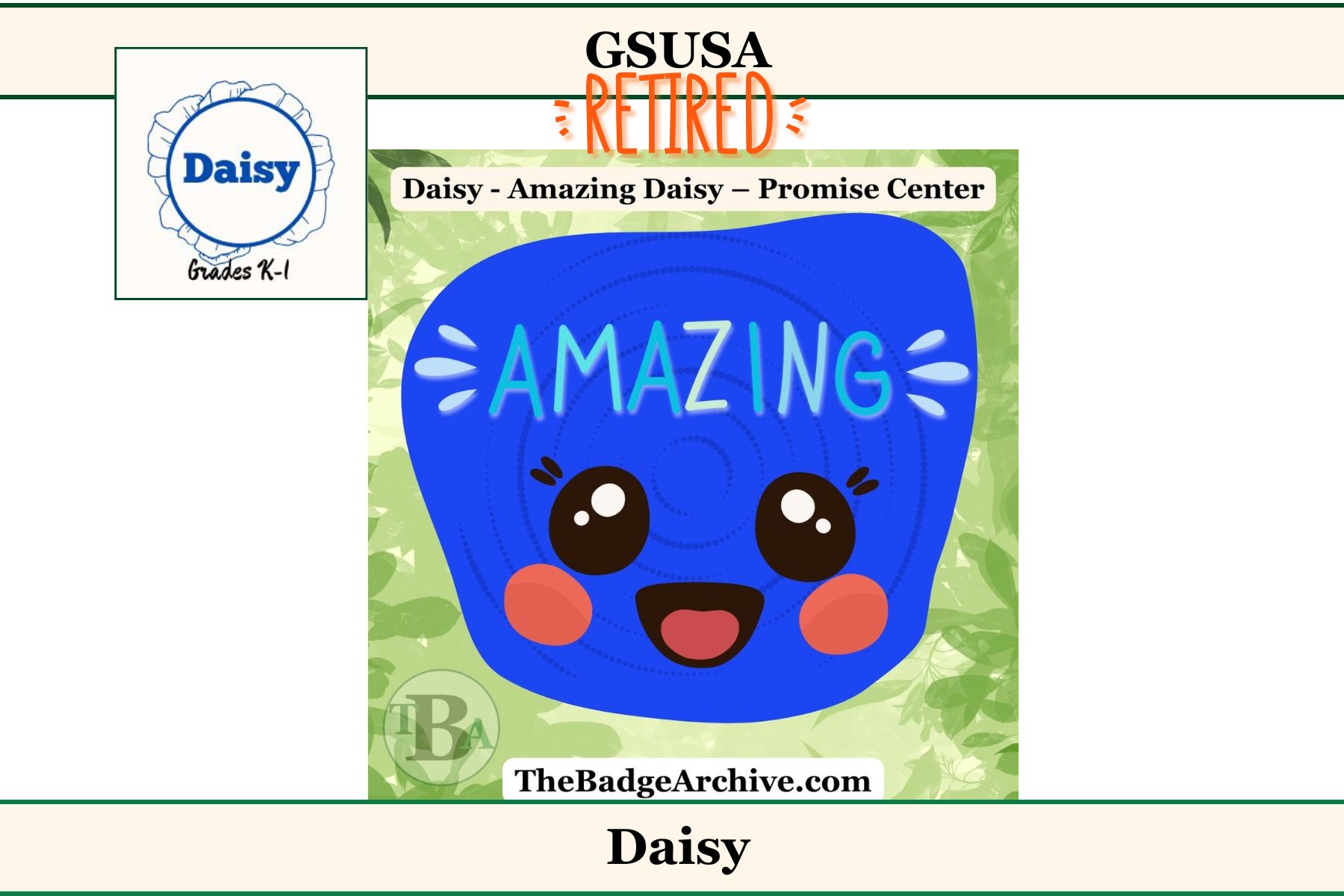 2011 – Amazing Daisy – Promise Center