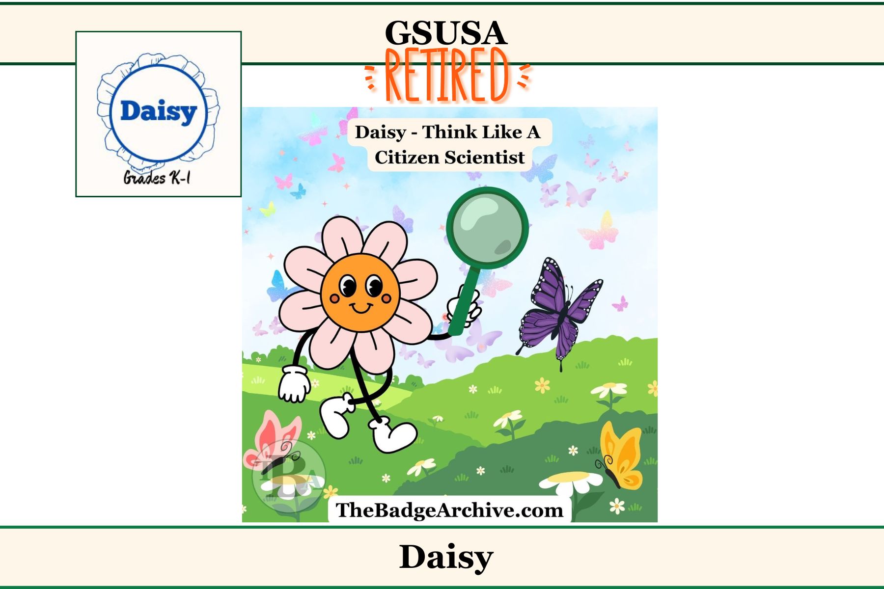2011 – Daisy Think Like a Citizen Scientist