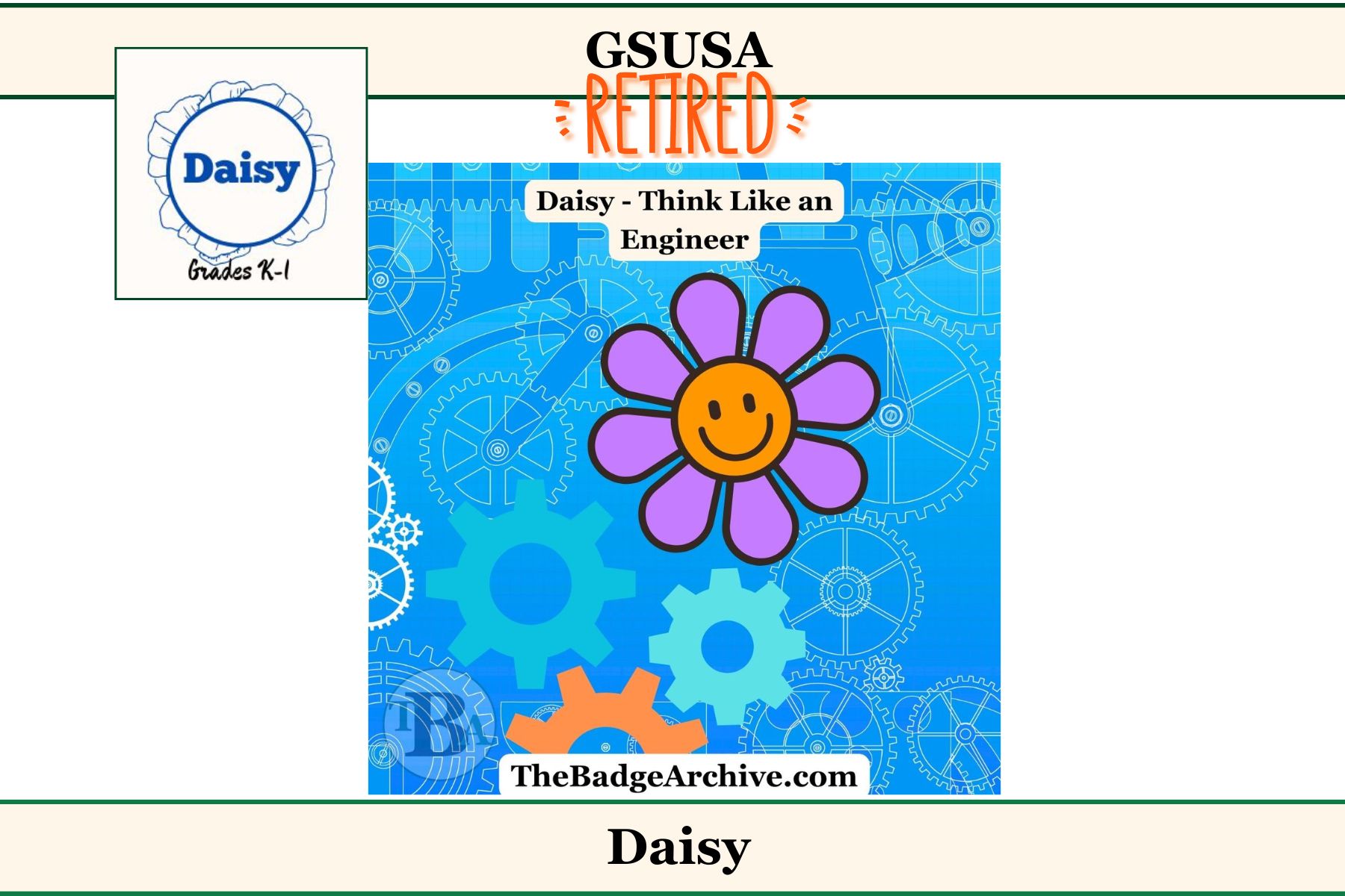 2011 – Daisy Think Like an Engineer