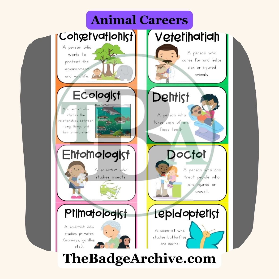 Animal Careers – The Badge Archive
