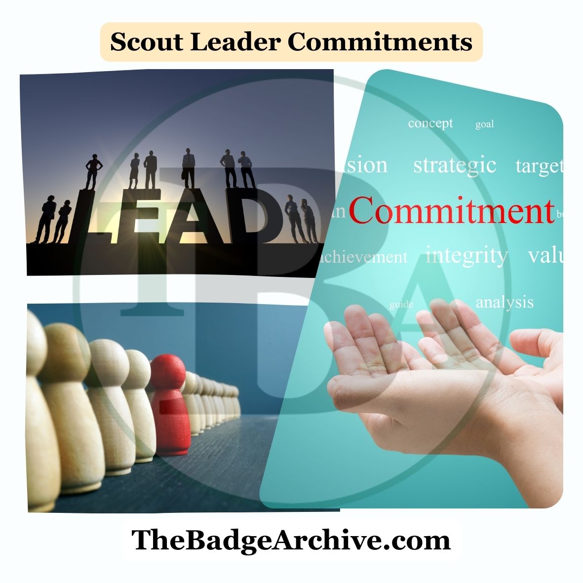 Scout Leader Commitments – The Badge Archive