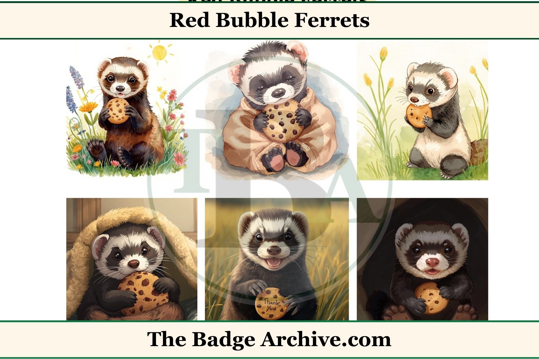 Ferret Swag Now on Redbubble!
