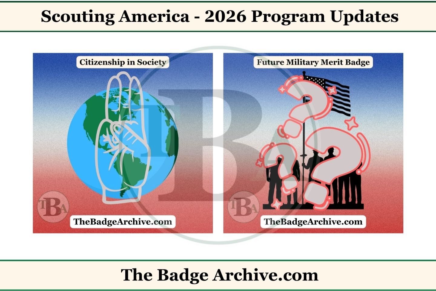 Scouting America – 2026 Program Updates – The Badge Archive