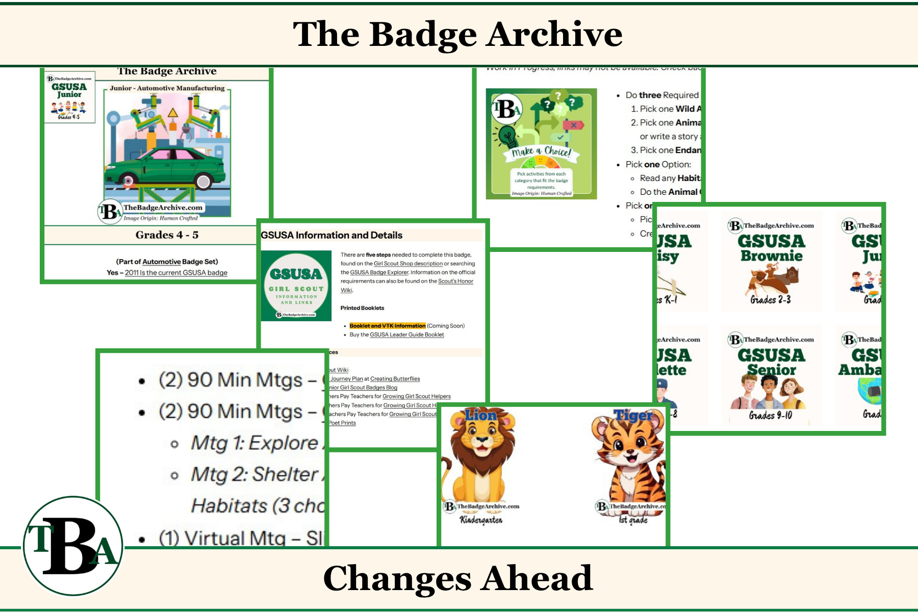 Changes Ahead