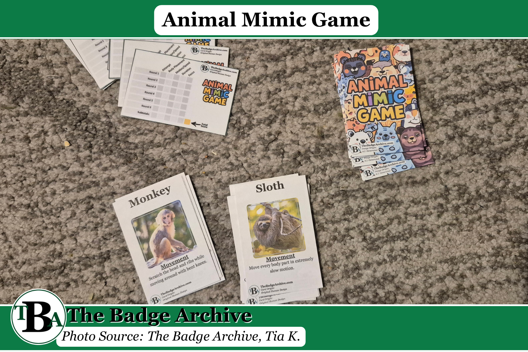 Animal Mimic Game