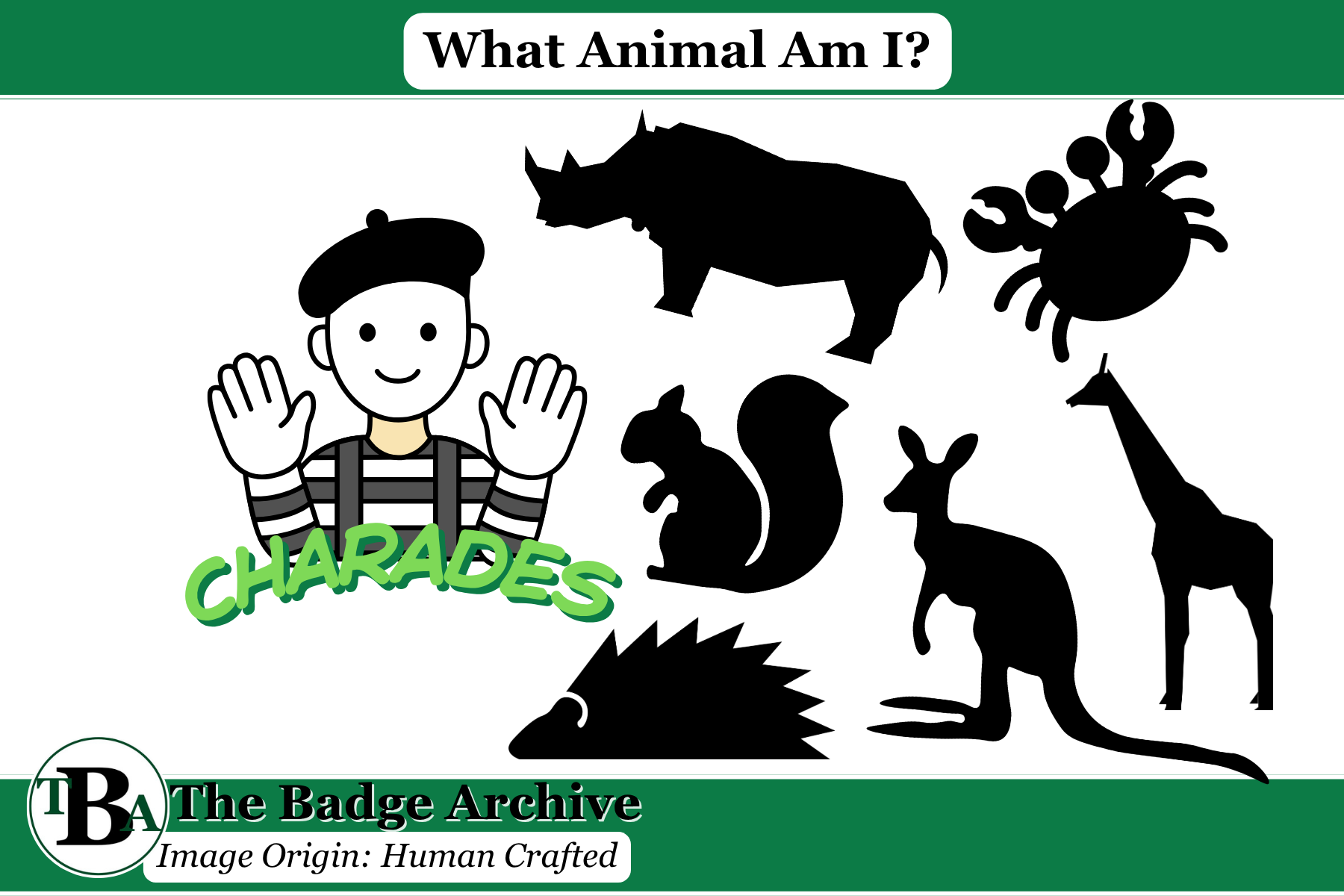 Games – What Animal Am I?