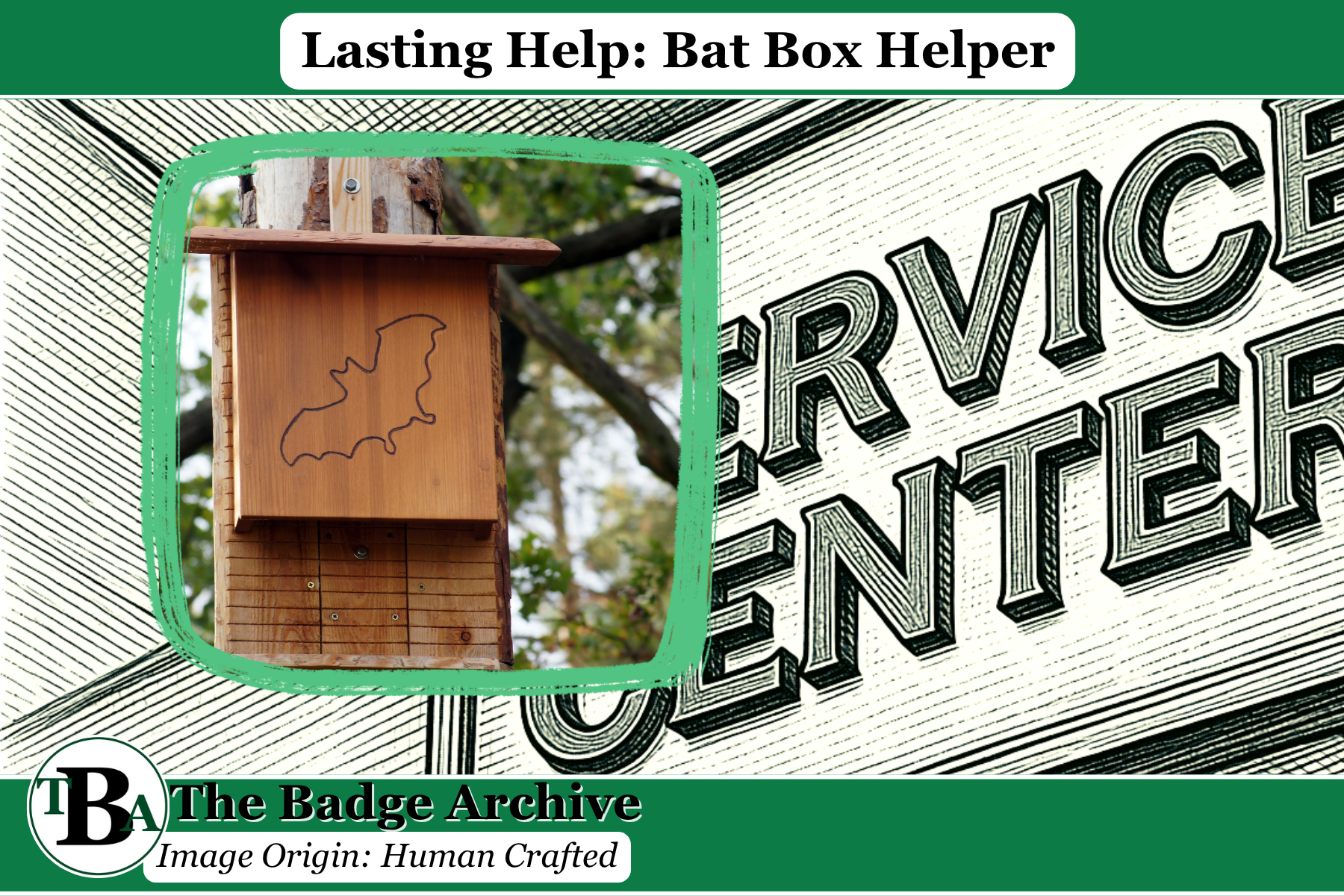 Lasting Help: Bat Box Helper