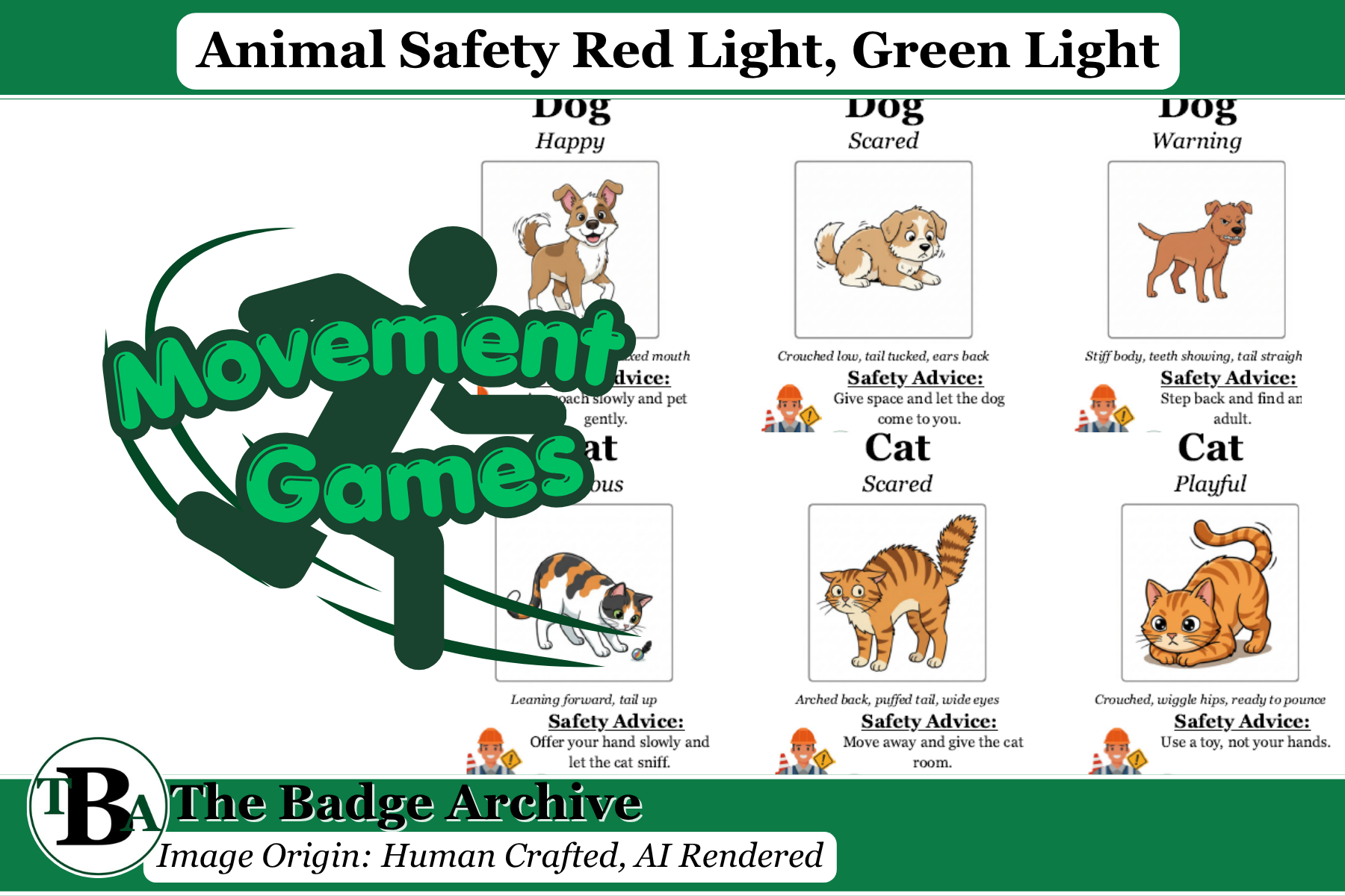 Games – Animal Safety Red Light, Green Light