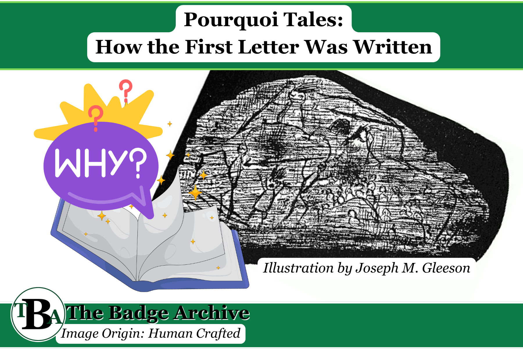 How the First Letter Was Written