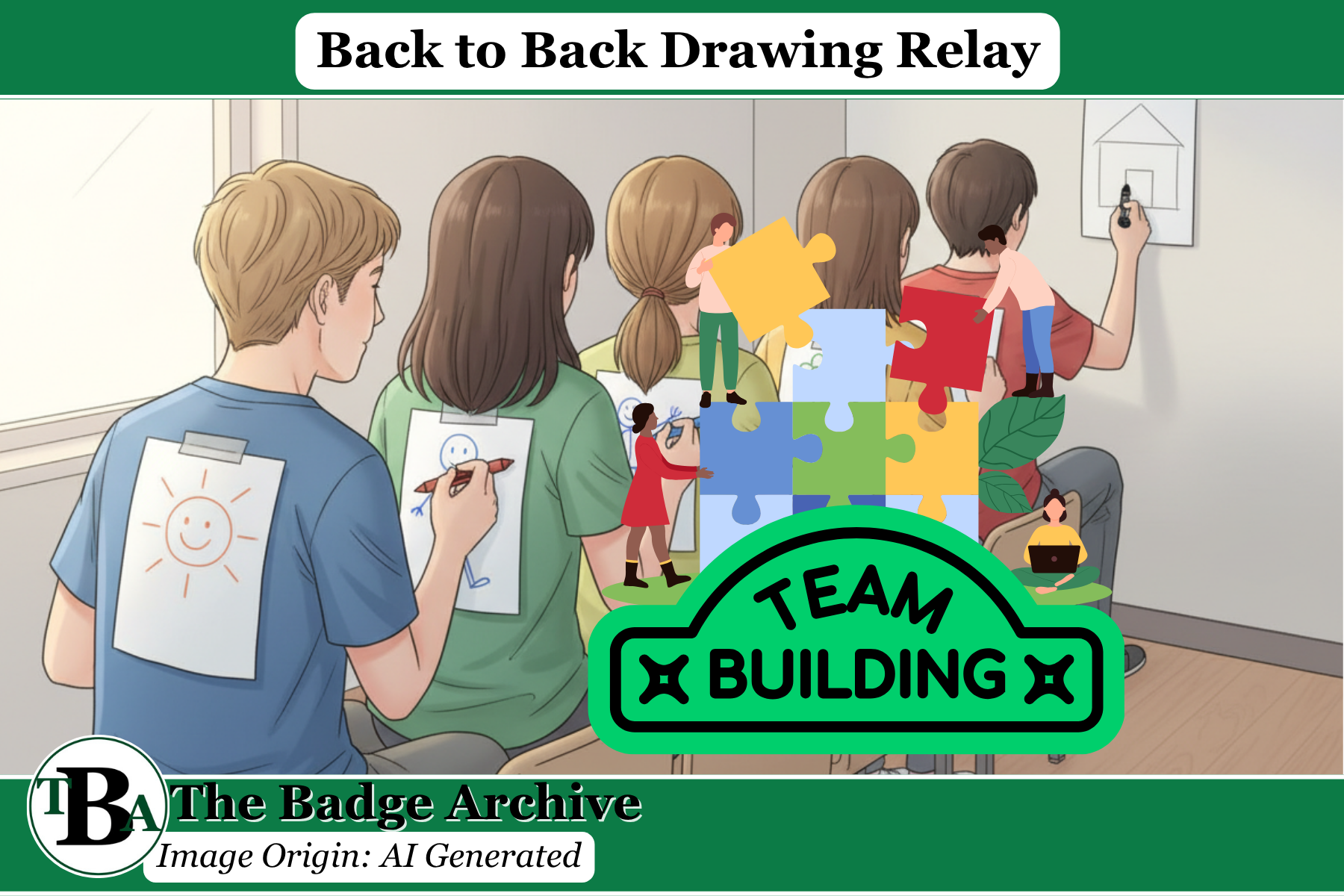 Games – Back to Back Drawing Relay