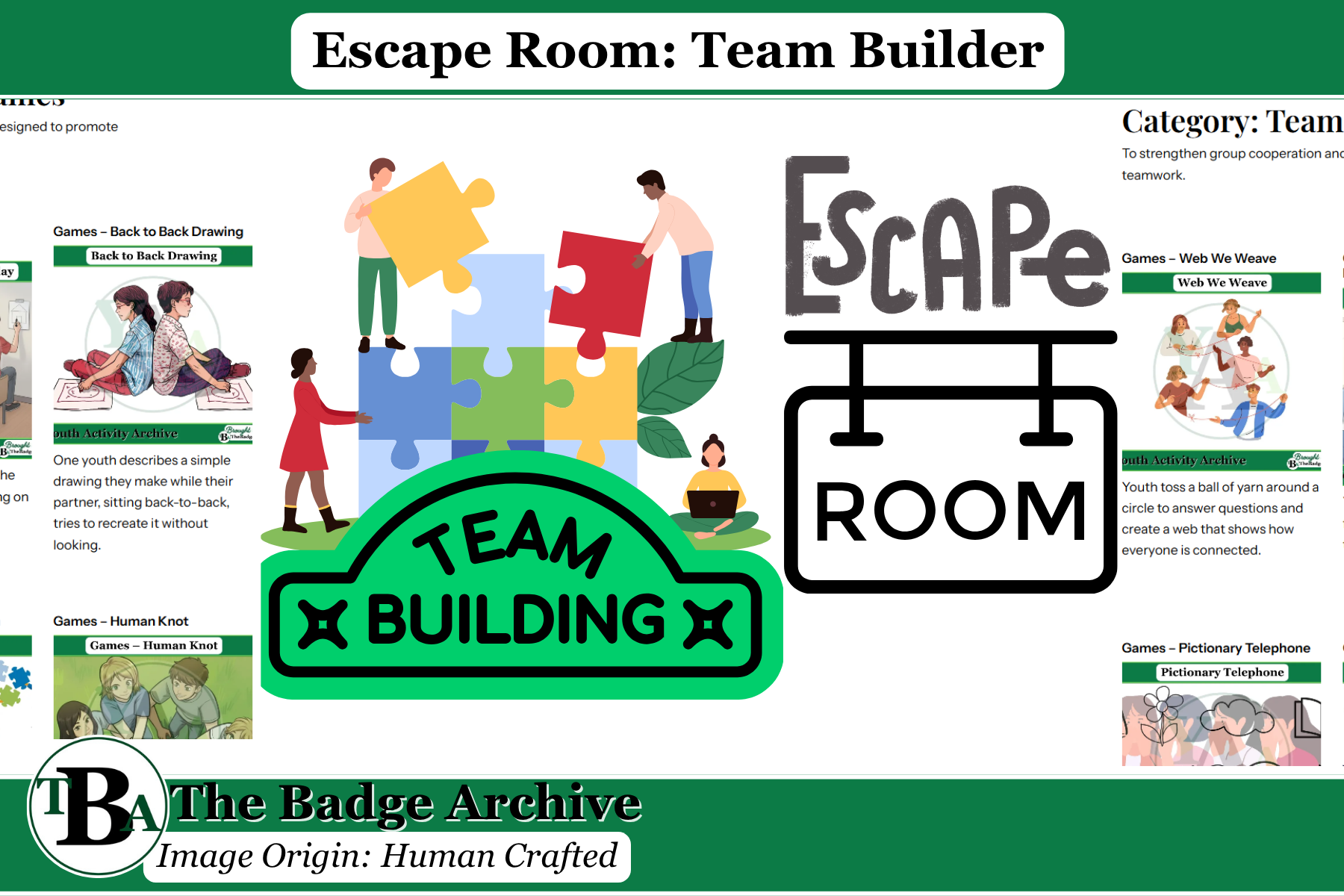 Escape Room: Team Builder
