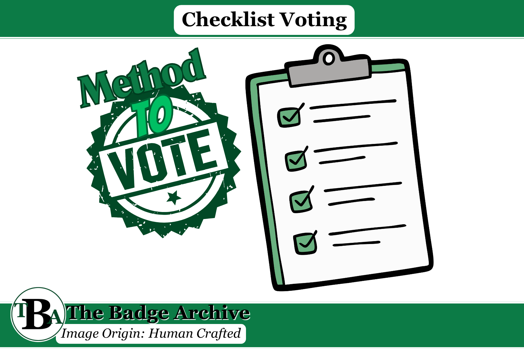 Voting – Checklist Voting