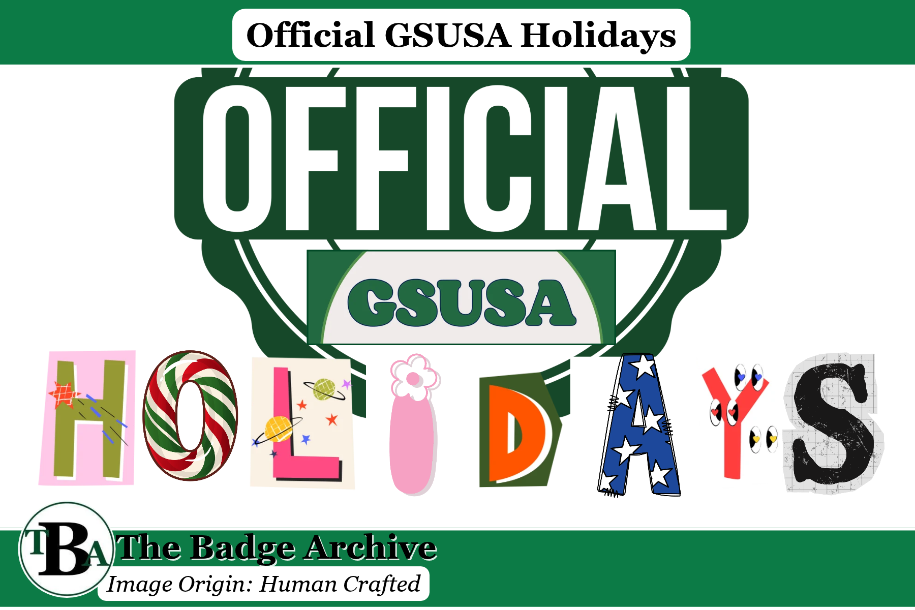 Official GSUSA Holidays